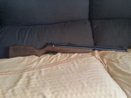 Benjamin discovery en 4'5 en impecable estado. Va en su caja original. Se vende la carabina sola. Adjunto 20