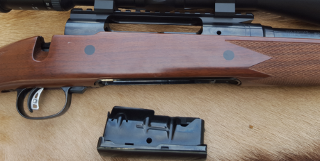 Vendo rifle Savage 114 American Classic en calibre 300 wm.
Como nuevo. Vendo por exceso de armas. Actualmente 20