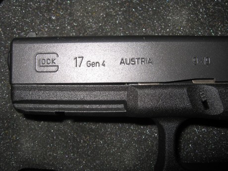 Buenas tardes
Pongo en venta GLOCK 17 4 generacion,pocos tiros(unos 800).Tiene cambiado el desconector,el 01
