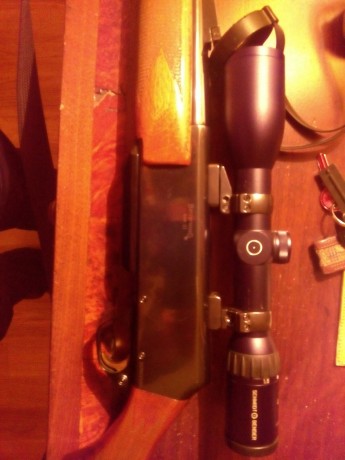Se vende visor ideal para batida tubo de 30; 1,5-6x42 retícula German 4 de la prestigiosa casa Schmidt 01