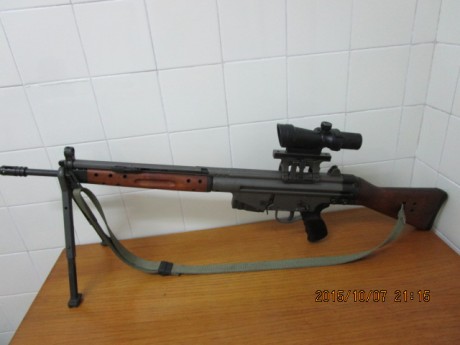 Hola a todos, un amigo me ha pedido que ponga a la venta alguno de sus rifles:

Cetme C 307W + Accesorios 00