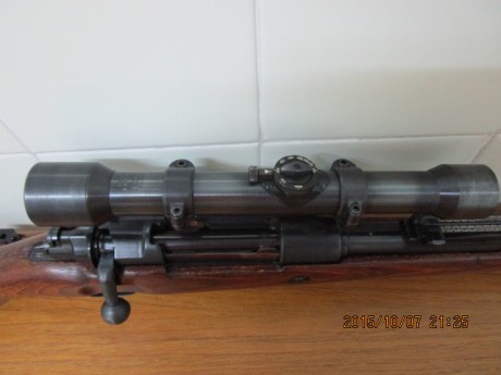 Hola a todos, un amigo me ha pedido que ponga a la venta alguno de sus rifles:

Cetme C 307W + Accesorios 81