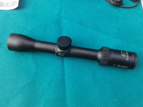   Otro visor

Burris Fullfield E1 con retícula Ballistic Plex de cálculo balístico

Tubo de pulgada
Excelente 12