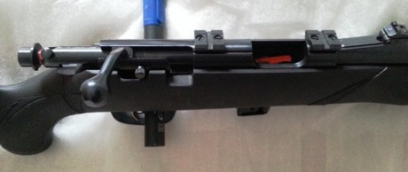 Carabina de cerrojo Marlin modelo XT-22VR
Cañón Match pesado microestriado.
Gatillo ajustable PRO-fire.
Cargador 30