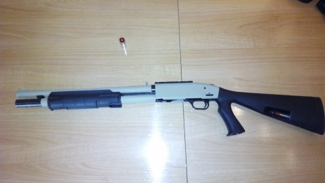 Buenas tardes, cambio escopeta Mossberg 500ATP Tactical por prensa de recarga progresiva tipo Dillon 550 11