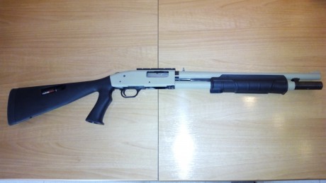 Buenas tardes, cambio escopeta Mossberg 500ATP Tactical por prensa de recarga progresiva tipo Dillon 550 10