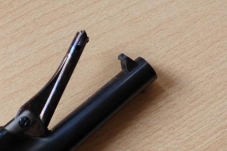 Otra de mis piezas en magnífico estado.
Cañón de 11cm y cal. 36 (bola 375). Marca Uberti guiado en AE. 12