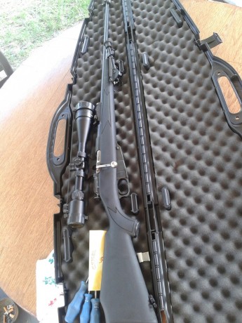 VENDO RIFLE PARA CAZA, MOZIN FINLANDES    CALIBRE 7,62
CULATA SINTETICA  ATY
CERROJO CURVO DE FRANCO,
MONTURAS 01