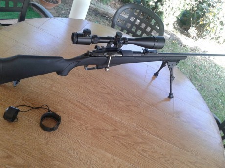 VENDO RIFLE PARA CAZA, MOZIN FINLANDES    CALIBRE 7,62
CULATA SINTETICA  ATY
CERROJO CURVO DE FRANCO,
MONTURAS 00