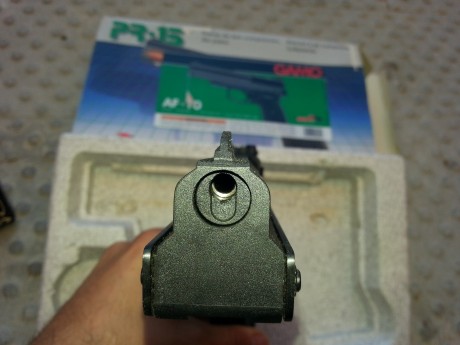 Se vende pistola Gamo PR-15 de aire comprimido de carga manual, está nueva debe de tener unos 30 disparos 12