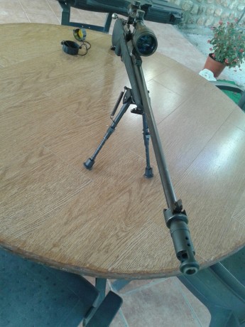VENDO RIFLE PARA CAZA, MOZIN FINLANDES    CALIBRE 7,62
CULATA SINTETICA  ATY
CERROJO CURVO DE FRANCO,
MONTURAS 22