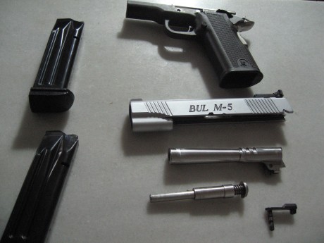   Vendo pistola BUL M-5, cañón 5 pulgadas, calibre 9 Parabelun, capacidad 16+1  

Pongo a la venta esta 30