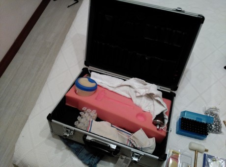 pistola avancarga rochatte Paris de arsa (SIN ESTRENAR)con maletín de acesorios incluidos(todo lo que 01