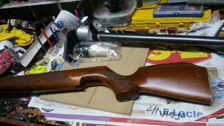 hola ! . tengo una hw 97 en calibre 5,5 y por esas cosas mias  me gustaria cambiarle el cañon y ponerla 71