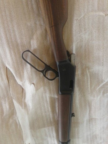 cambio palanquero del 22 browning  pavonado nuevo y carabina onena 22 con dos cargadores las cambiaria 31