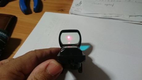 VENDO Visor Holográfico Browning Optasight de punto rojo. 
Que le compre a un compañero del foro pero 01