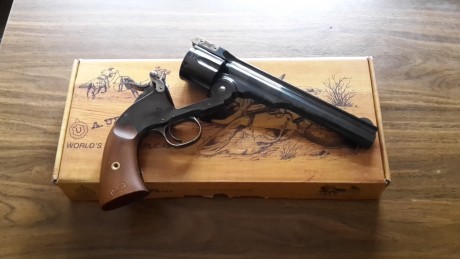 Vendo revolver Uberti modelo Schofield 45LC. El arma se encuentra en La Rioja y está guiado en AE. No 01
