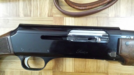 Hola a tod@s.
Vendo escopeta Franchi Prestige.
El arma se vende con dos cañones, uno de bala con alza 01