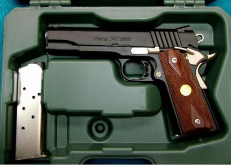   Hola a todos. 

Vendo mi SSP en Madrid. Excelente estado. 
Calibre .45ACP. Monohilera, dos cargadores, 00