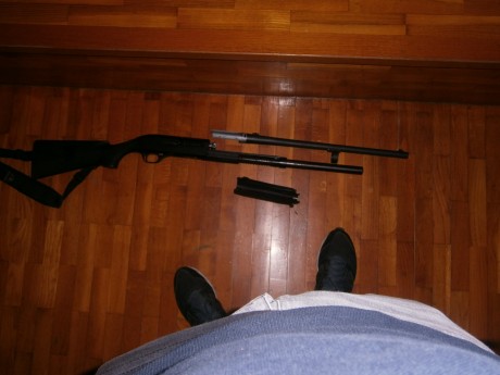 Vendo escopeta Benelli M3 Super 90 cañon slug de 50 cm. Calibre 12/70
Buen estado de uso y apariencia.
Precio 01