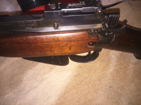Vendo montura de carríl weaber para enfield mark nº4
Sólida fundición de aluminio. 
Nueva,tan solo montada 61