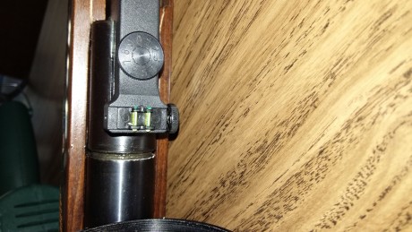 Bueno hoy despues de haber cambiado el visor, el cañon por uno de fenix del 5.5 y un muelle con un poco 00