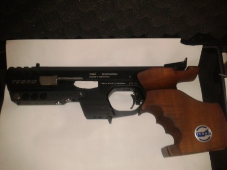 Hola a todos. 
Pues pongo a la venta esta Tesro TS 22 3 Pro con contrapeso inercial. El arma está en Badalona 02
