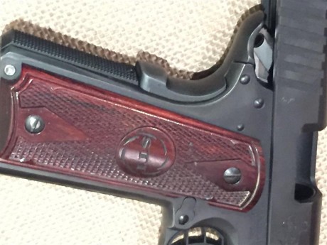 VENDO

Pistola STI TROJAN, cañón de 5'
Calibre 9mm Parabellum

Cargador Monohilera
Cachas de Palo Rosa

Tira 22