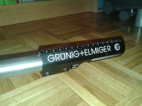 Vendo carabina tiro olimpico con accion  grunig elmiger racer 2  comprada nueva en marzo de 2015 montada 12