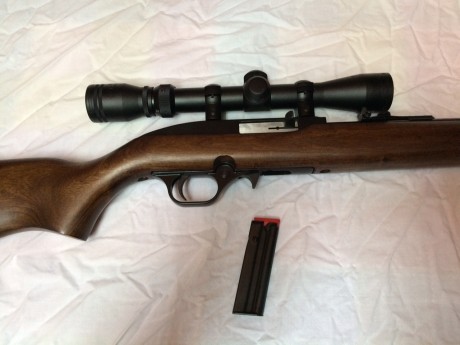 Hola,
Vendo o cambio mi carabina Magtech 7022 del calibre .22 LR. Lleva montado un visor Gamo 3-9x32. 00