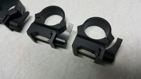 Cambio uno de estos dos juegos de pulgada por unas de 30mm.
Ambas unas leupold y unas optisan son de acero 01