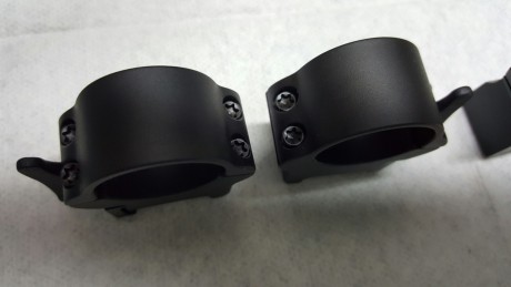 Cambio uno de estos dos juegos de pulgada por unas de 30mm.
Ambas unas leupold y unas optisan son de acero 11