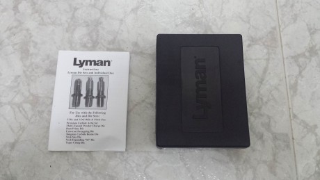 Vendos DIES de la marca Lyman, del calibre 9mm Luger.

Son el modelo 7680203, son los que traen en 4º 02