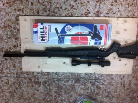 PUES ESO, vendo este equipete de iniciacion a pcp , consta de una hatsan bt65 del .22 cerrojo lateral 01