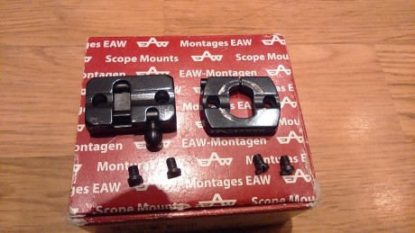 Vendo Bases Apel (originales) para Mannlicher Sbs.
100 euros con envío incluído. 00