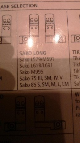 Vendo juego de bases y anillas de 30mm Optilock (originales de Sako) para rifles Sako  con las siguiente 01