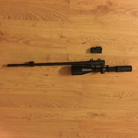 Blaser Luxus España , Cañon 243 , carrillera Montecarlo, pistolet de plata , bola de cerrojo de madera, 01