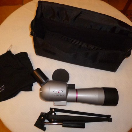 Un amigo que deja el tiro me pide que le ponga a la venta los siguientes accesorios:
- Telescopio acodado 00