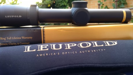 Hola a todos, vendo visor Leupold VX6 1-6x24 en perfecto estado. La retícula es la German 4. Comprado 01