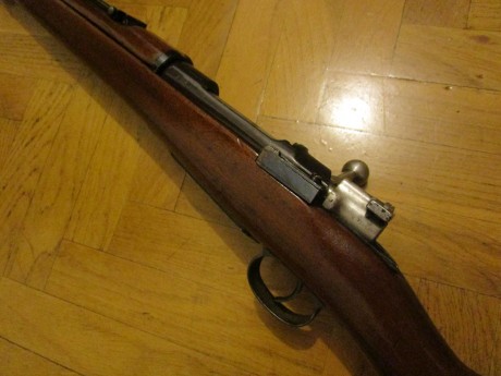 Vendo fusil Mauser español modelo 1893 en un estado más que aceptable, solo con alguna pequeña reparación 01
