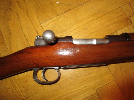 Vendo fusil Mauser español modelo 1893 en un estado más que aceptable, solo con alguna pequeña reparación 00