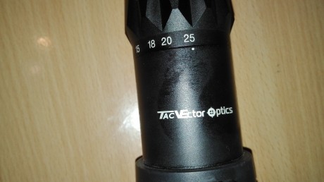 Hola, acabo de adquirir de segunda mano este visor reticula en primer plano focal y quisiera saber si 00