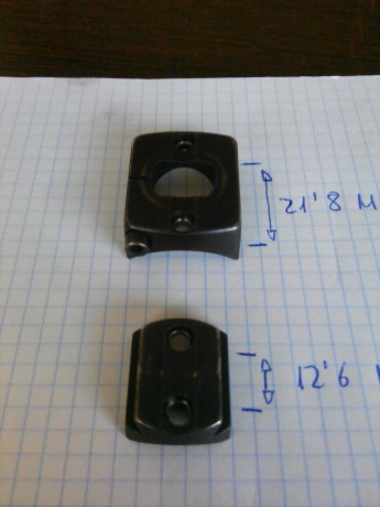 Vendo anillas desmontables y bases Recknage  Eramaticl(misma calidad o superior a Apel),en perfecto estado,validas 02