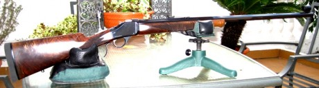 Por cuestiones de la vida he decidido vender mi Browning 1885 High Wall del 45/70

Se entrega con los 10