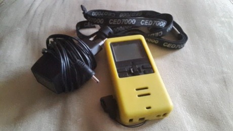 Vendo pro-timer ced 7000 con funda de silicona y sin apenas uso, lo vendo por que he dejado el tiro y 00