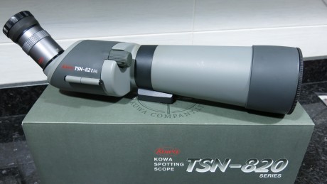 Vendo este telescopio por no usarlo. Es un Kowa TSN 821 M con ocular de bayoneta zoom de 20-60 aumentos 00