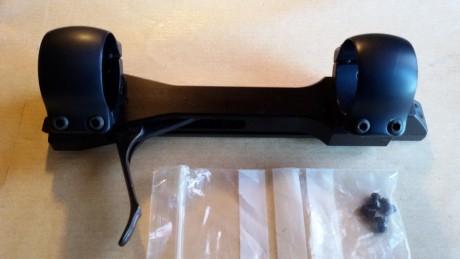 Vendo bases y anillas de 1"desmontables para FN Bar, BLR, Dualis, Benelli ARGO y Winchester Vulkan. 00