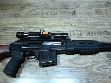 Buenas tardes,

pongo a la venta un zastava M76 calibre 8x57, un Hk Sl8 .222 remington magnum y un Remington 80