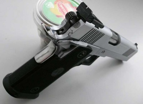Hola,

Vendo pistola SPS DC Customs Standard Plus en calibre 40 S&W. Está en perfectas condiciones, 10