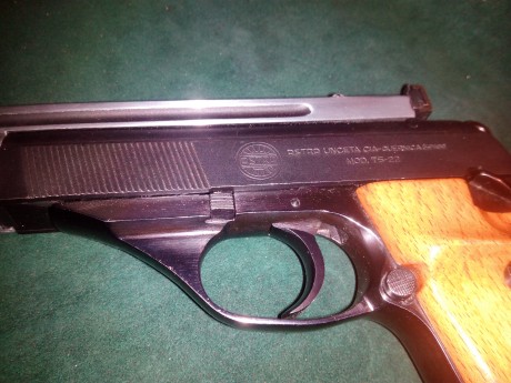 
Hola amigos,  vendo por 120 €uros una pistola Astra TS22 del calibre 22 Lr. 61